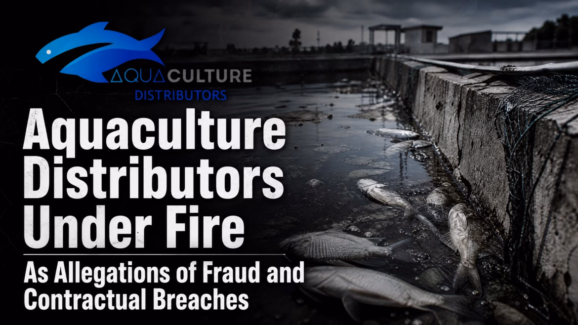 Aquaculture Distributors Under Fire As Allegations of Fraud and Contractual Breaches